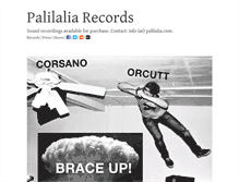 Tablet Screenshot of palilalia.com